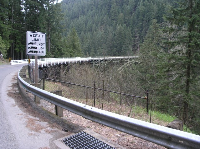 Crossing the river gorge