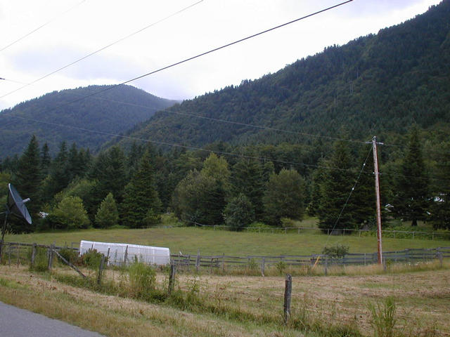 Looking east toward 49N122W from the highlands south of Cultus Lake