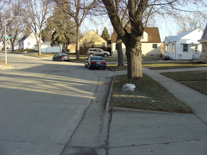 Looking north up 70th St from…