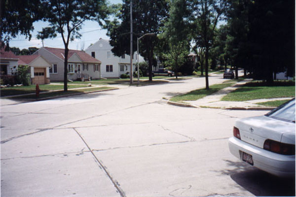 Looking South on 70th St.