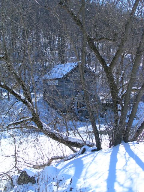 Down by the old mill stream, where I first met....frostbite!