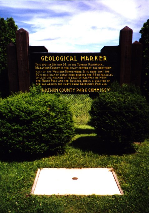 Another shot of the sign at the roadside park