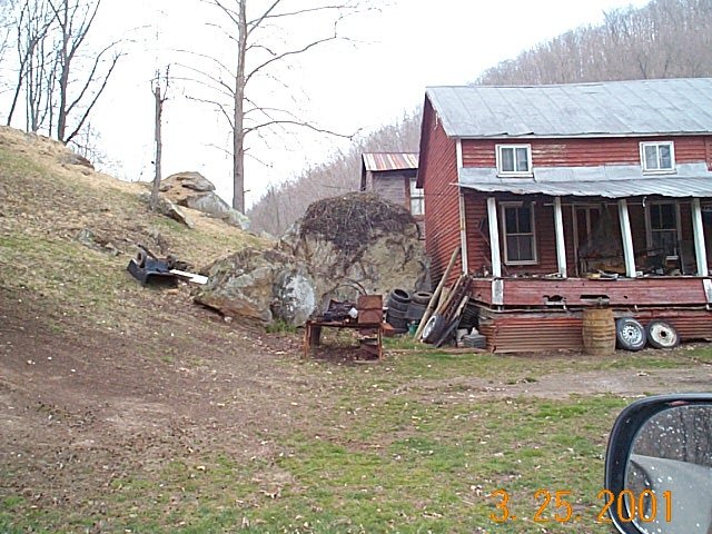 Close encounter of the rock kind - Turn North here.