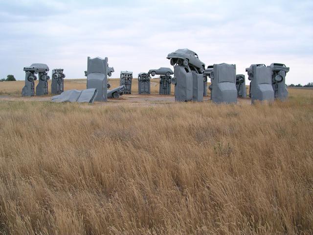 Post-confluence sightseeing:  Carhenge