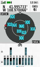 #2: My GPS receiver, 1.57 miles from the point