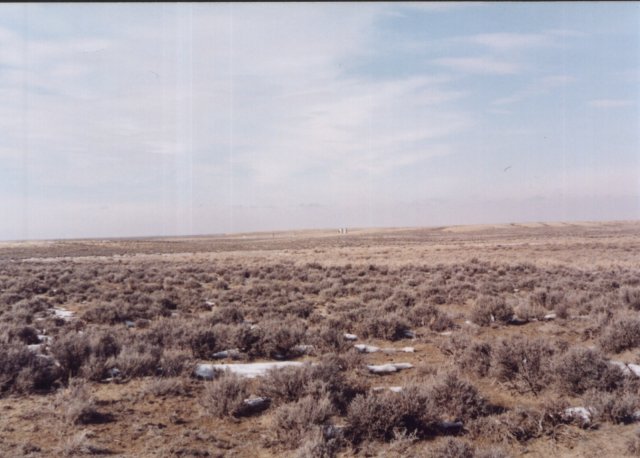 North: tanks at Little Colorado Well #4 in the distance.