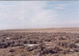 #1: North: tanks at Little Colorado Well #4 in the distance.