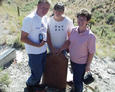 #2: Kent, Aimee and Diane at the tri-state monument