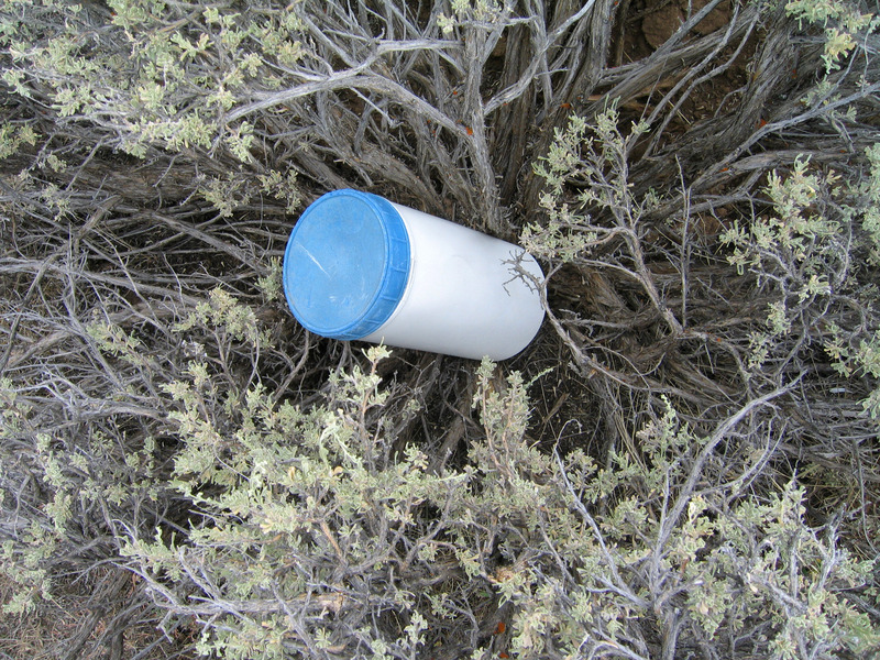 Geocache at point