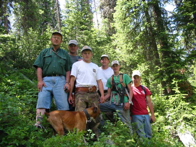 Confluence hunters - Bishop, Wade, Marc, Scott, Jared, Coulter & Hercules