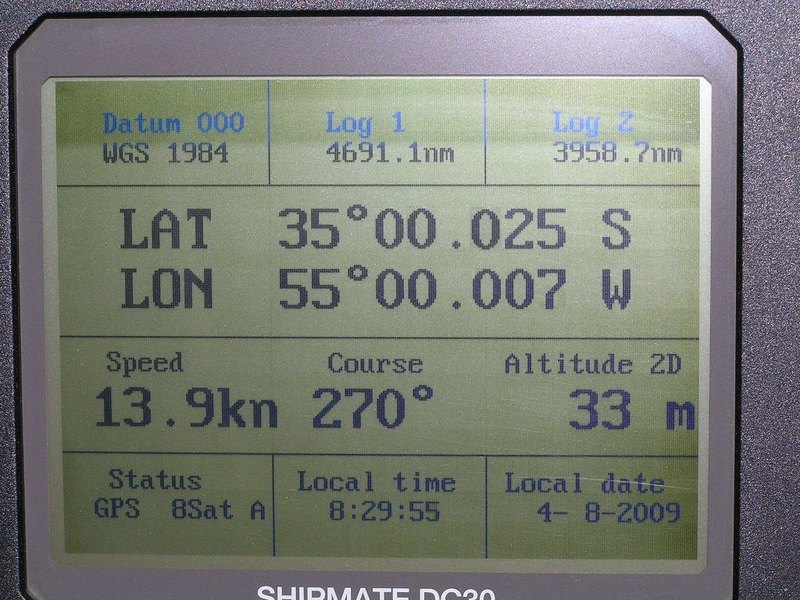 GPS display