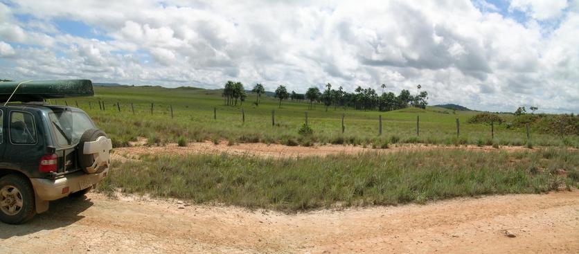 Beautiful scenery along the access path