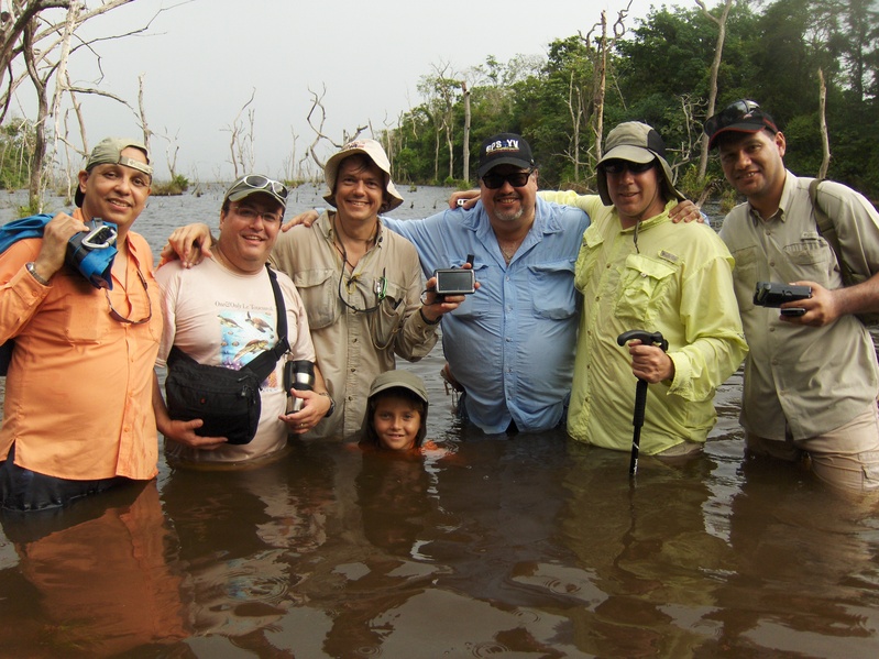 THE HUNTING TEAM TOMAS, FREDDY, RAINER, DIEGO, ALFREDO, HERNAN AND CHARLES