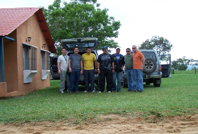 At Hato Llano Alto camp ready to start the CP