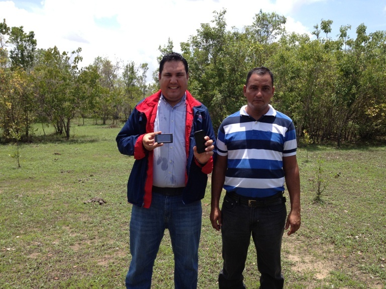 Equipo Cazador, Izquierda a Derecha Alexander Carvajal, Jaime Salazar / Hunter team Alexander Carvajal (left) / Jaime Salazar (right)