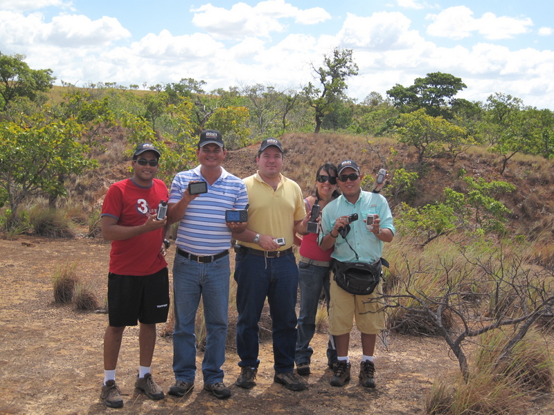 The Hunter Team. Juan Mejias, Hector Rodriguez, Luis Cova, Luisa Aguirre, Jose Estanga