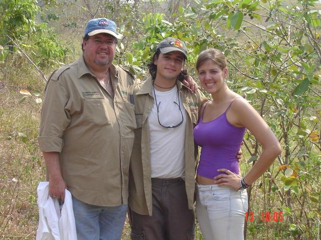 FROM RIGHT TO LEFT VALENTINA, MY SON ALFREDO AND ME