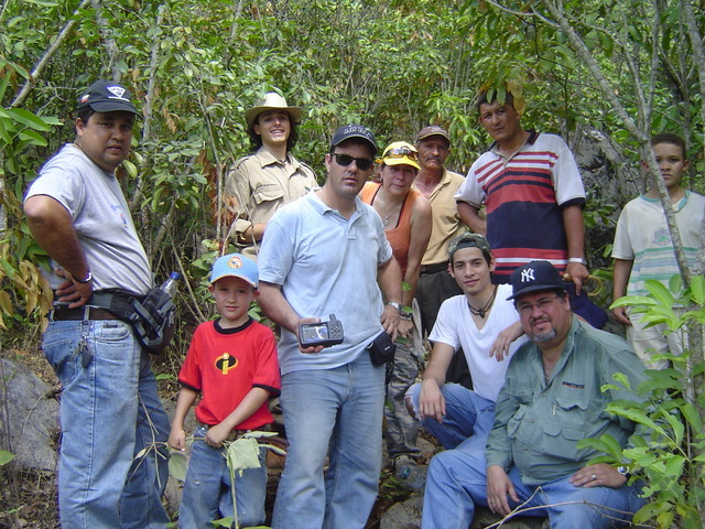 HUNTER TEAM TAVEL, TAVEL ALEJANDRO, ALFREDO ANGEL, RICARDO, ROSALDA, CIRILO, GUSTAVO, JOSE LUIS, ALFREDO (ME) AND ADELSO