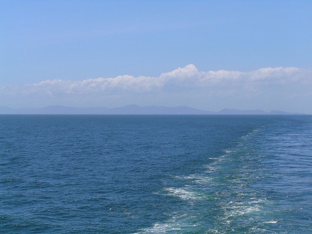 View to ESE - Trinidad see from the confluence