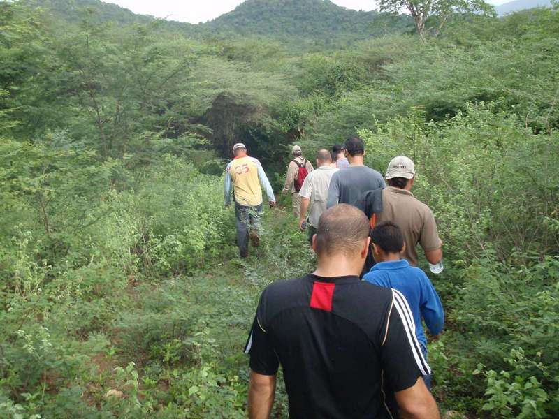 Hiking path to CP