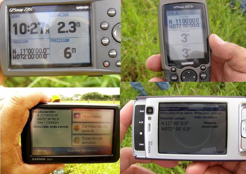 VARIOS GPS/ SEVERAL GPS