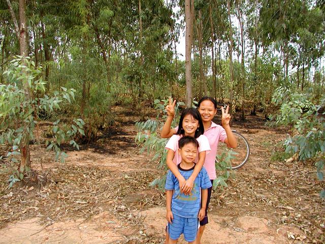 Local village children