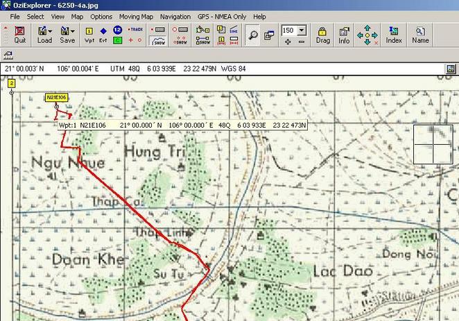 Tracklog in OziPC