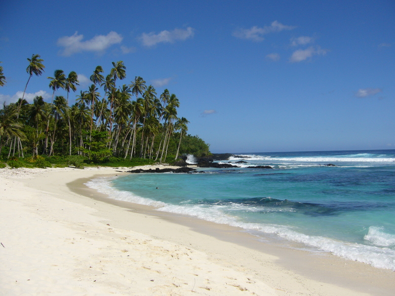 View south east: Return to Paradise Beach