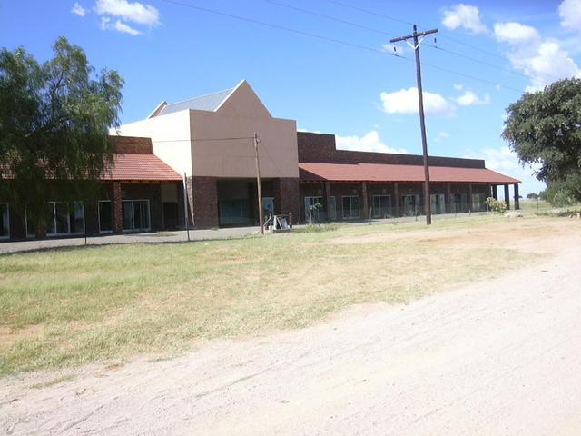 Derelict shopping centre