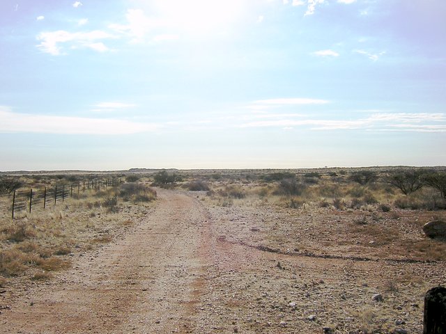 The Confluence is 12.2 km in this direction