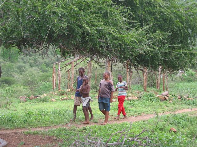 Local farming family