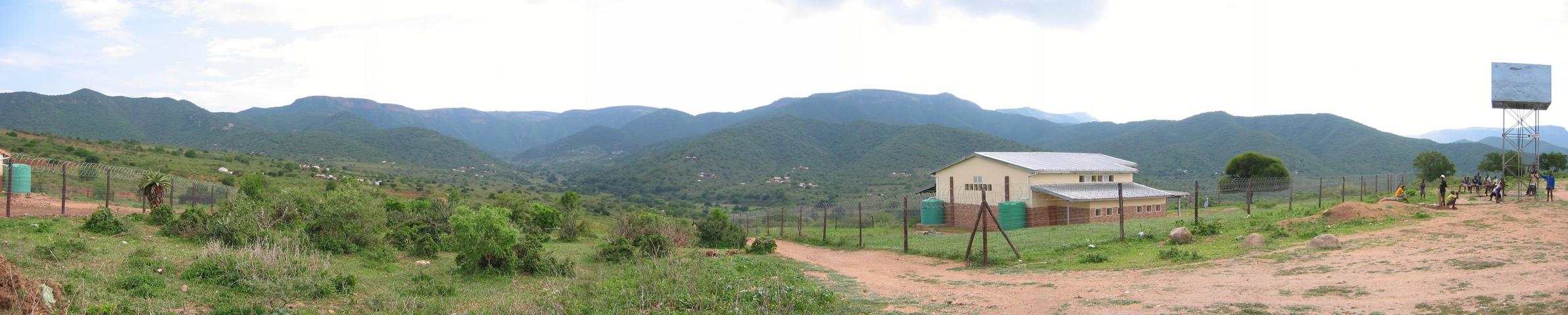 Panorama looking South towards Confluence