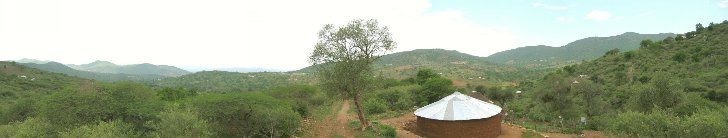 Panorama looking North