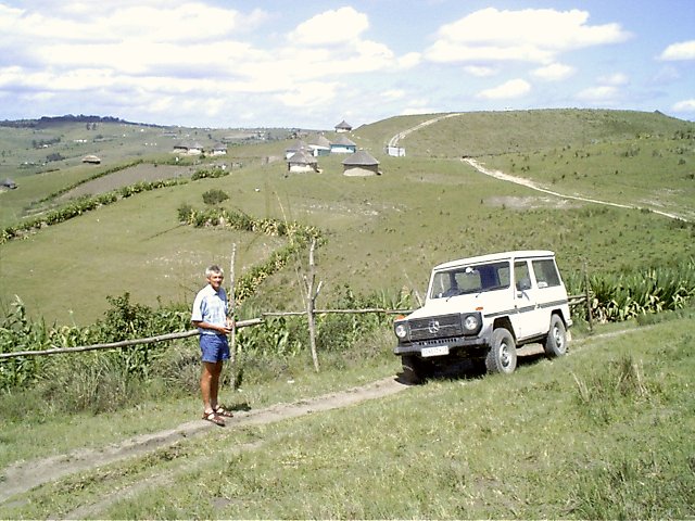 Path to huts