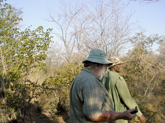 Patrick & Mike returning from the site